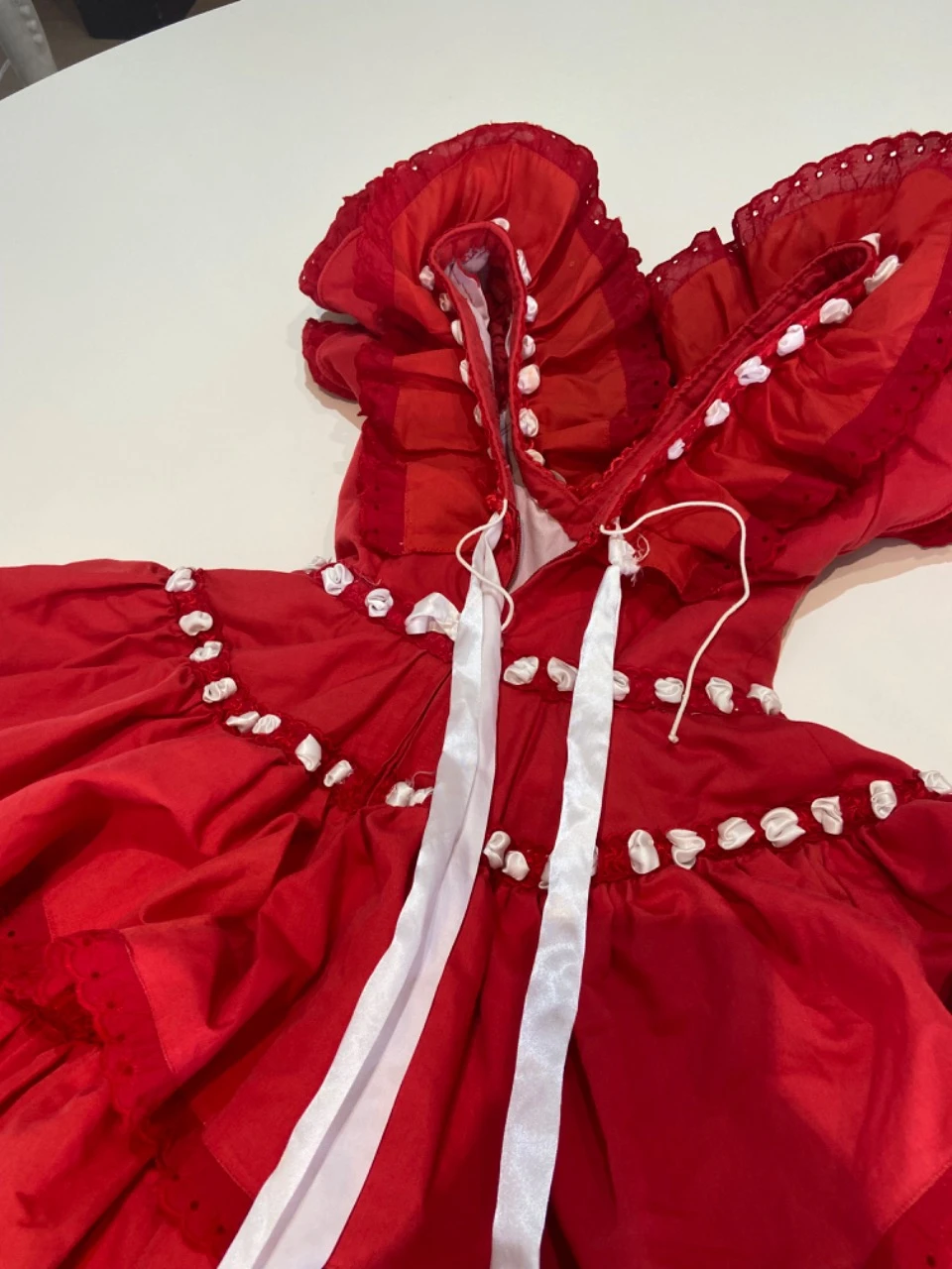 221 Andalusisch flamenco kostuum uit Sevilla – photo 4